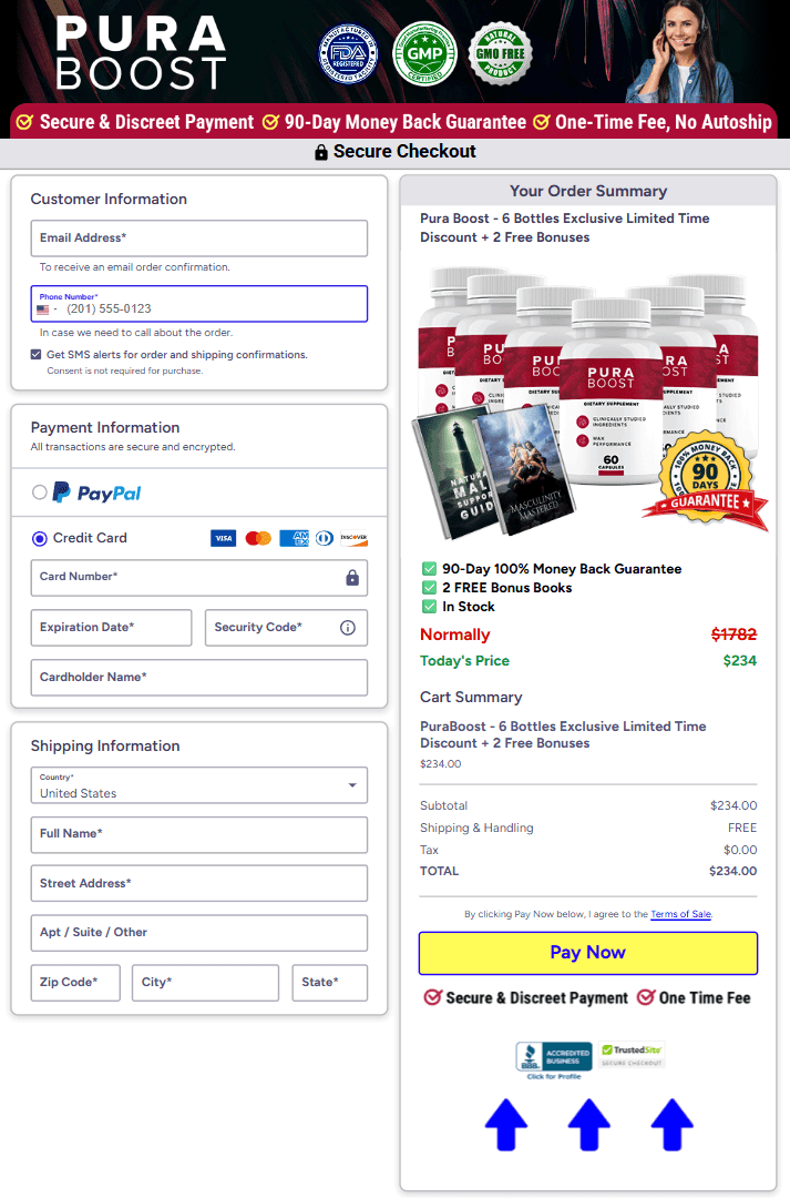 Pura Boost For energy and performance