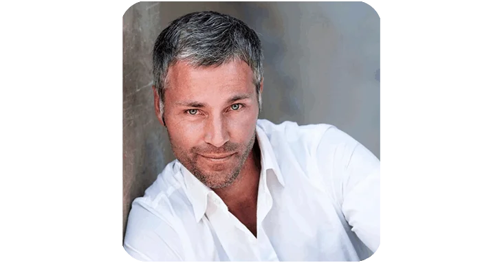 Happy retired man enjoying renewed energy and relationship satisfaction with Pura Boost.